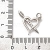 Brass Micro Pave Cubic Zirconia Pendants KK-Z072-82P-01-3