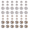 120Pcs 4 Styles Electroplate Glass Beads EGLA-TADJ0001-13B-1