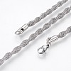 Tarnish Resistant 304 Stainless Steel Chain Bracelets BJEW-P236-27P-2