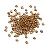Transparent Stripe Glass Seed Beads GLAA-NH0001-06F-2