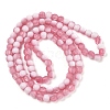 Frosted Crackle Glass Beads X1-GLAA-U001-6mm-M13-3