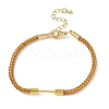 Braided Nylon Cord Bracelet Making MAK-L043-01G-08-1