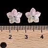 Dyed & Heated Glass Bead Caps GLAA-Z019-02J-3