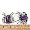 Natural Amethyst Pendants G-G147-05AS-02-3