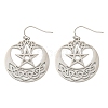 Tarnish Resistant 304 Stainless Steel Dangle Earrings for Women EJEW-F338-04P-03-1