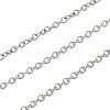 Non-Tarnish 304 Stainless Steel Cable Chains X-CHS-Q001-09-100m-1