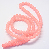 Baking Painted Imitation Jade Glass Round Bead Strands X-DGLA-Q021-6mm-03-3