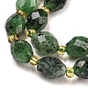 Natural Ruby in Zoisite Beads Strands G-N342-50-4