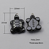 Non-magnetic Hematite Pendants G-Q894-10-1