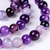 Natural Striped Agate/Banded Agate Beads X-AGAT-6D-4-3