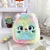 Cartoon Style Cartoon Kitten Plush Cloth Wallets PW-WG284DC-01-1