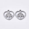 Non-Tarnish 201 Stainless Steel Charms X-STAS-T050-021P-1
