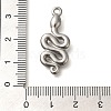 Anti-Tarnish 304 Stainless Steel Pendants STAS-I321-11P-3