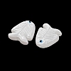 Transparent Glass Enamel Beads LAMP-U004-06-08-3