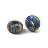 Handmade Millefiori Lampwork European Beads LA-CBA4BF9-01A-2