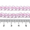 Transparent Glass Beads Strands GLAA-A014-03N-4