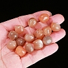 Natural Peach Moonstone Cat Beads PW-WGFCF6D-01-3