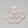 Natural Rose Quartz Cabochons G-R415-8x10-48-1