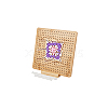 Square Wood Crochet Blocking Board DIY-BC0013-59D-7