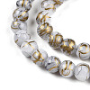 Baking Paint Glass Beads X1-DGLA-N003-4mm-B01-4