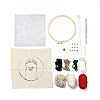 Punch Embroidery Starter Kit DIY-E039-06-2