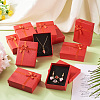 Rectangle Paper Jewelry Set Storage Boxes with Bowknot CON-TAC0014-04D-8