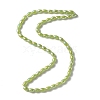 Glass Beads Strand GLAA-WH0033-54G-2