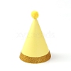 Paper Pompon Party Hats AJEW-WH0223-06C-1