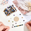 180Pcs 10 Styles Electroplate Glass Seed Beads SEED-PA0001-32-3