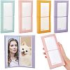  4Pcs 4 Colors PP & PET Plastic Card Photo Albums AJEW-NB0003-15-1