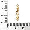 304 Stainless Steel S-Hook Clasps STAS-G373-04G-02-3
