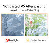 16Pcs Waterproof PVC Colored Laser Stained Window Film Static Stickers DIY-WH0314-098-8