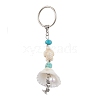 Synthetic Turquoise Keychain KEYC-JKC00843-02-1