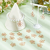 100Pcs Tibetan Style Alloy Pendants FIND-SC0009-48RG-4