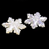 Acrylic Imitation Shell Beads OACR-P023-02-2