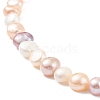 Natural Pearl Beaded Necklace for Women NJEW-JN03899-01-4