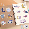 50Pcs Magic Theme PVC Waterproof Stickers Set STIC-C003-10B-10