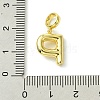 Rack Plating Brass with ABS Plastic Pearl European Dangle Charms KK-G501-02P-G-3