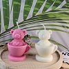 DIY Food Grade Teacup Bear Candle Silicone Molds PW-WGB6F3E-01-5