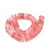 Cherry Quartz Glass Beads Strands G-T138-59-2