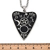 304 Stainless Steel Pendant Necklaces NJEW-C066-10P-3