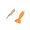 DIY Cotton Cup Mat Punch Needle Kits DIY-K032-38C-7