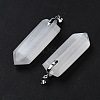 Natural Selenite Big Pendants G-M091-01F-2