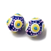 Glass Enamel Beads GLAA-C038-01G-3