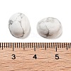 Natural Howlite Cabochons G-G145-01A-36-3