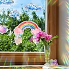 Rainbow & Cloud Rainbow Prism Electrostatic Window Stickers PW-WGA11A0-01-3