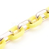 Handmade Acrylic Cable Chains AJEW-JB00905-3