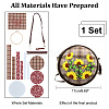 DIY Crossbody Bag Embroidery Kit DIY-WH0325-88-2