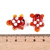 Handmade Lampwork Beads Strands LAMP-T021-25H-4