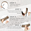 10Pcs Resin Firm Headband Non-slip Strip FIND-SP0020-62-4
